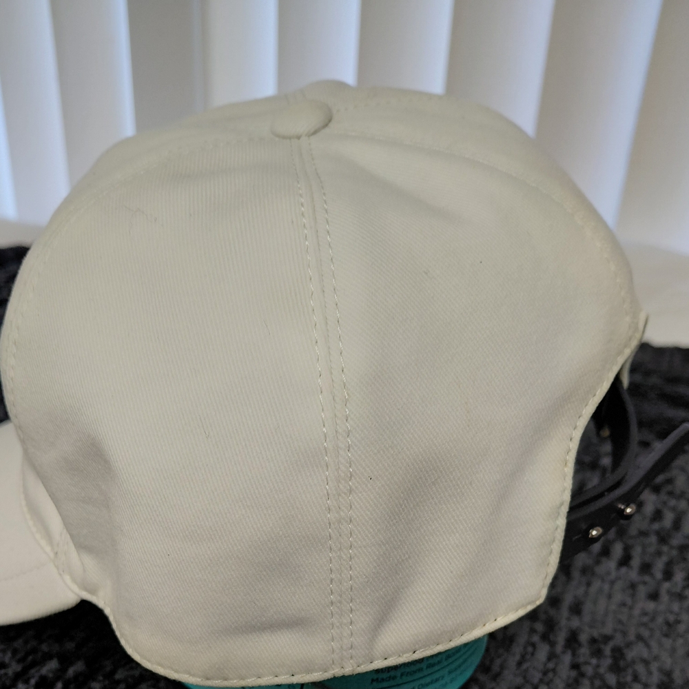 Burberry White Cap - Men's Accessory - Picture 4 of 10